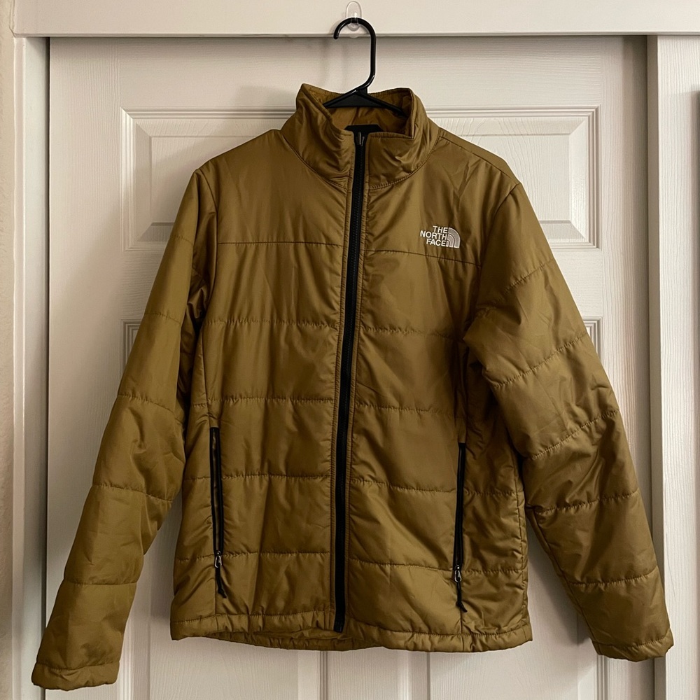 North Face mens Jacket Small Mustard Yellow Gold
